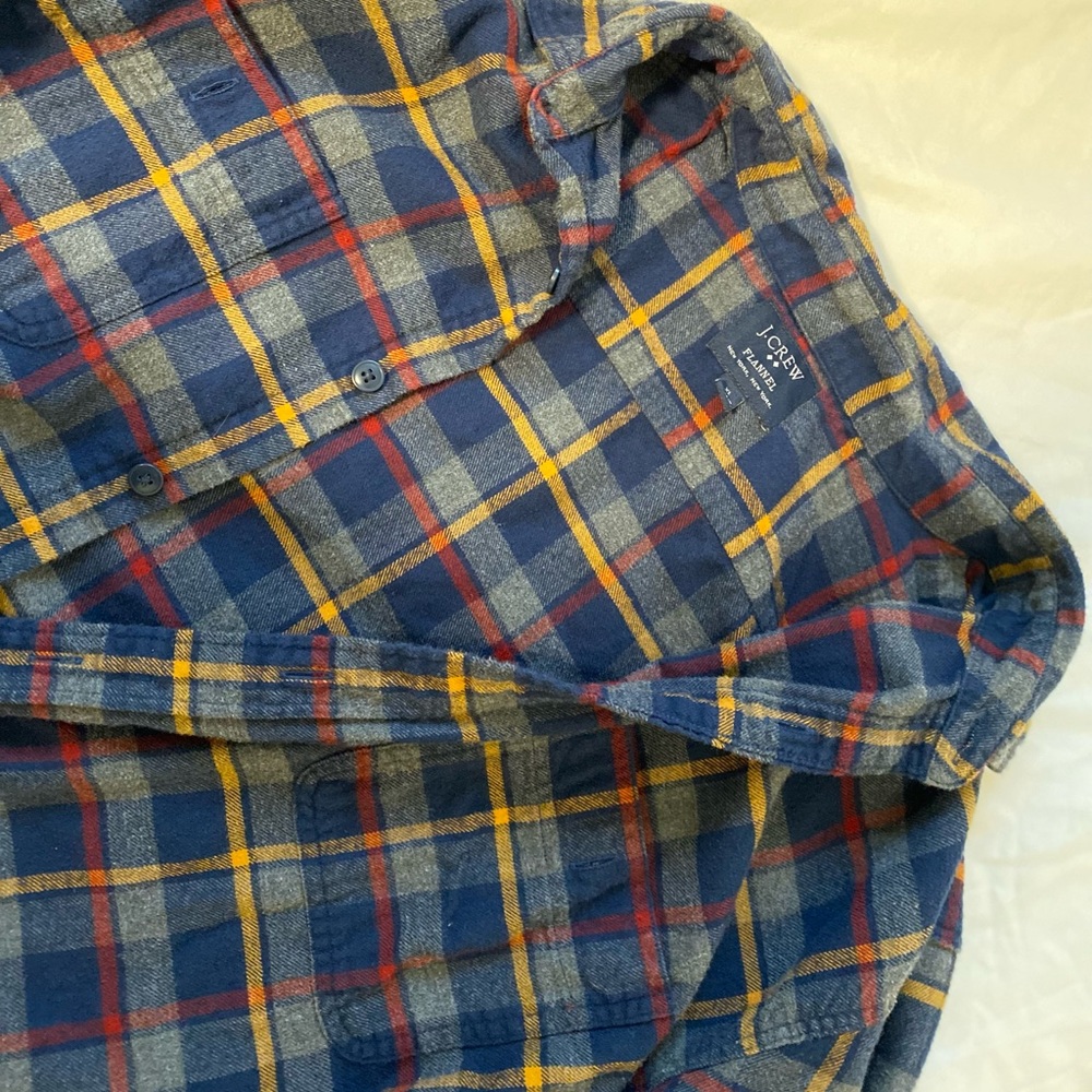 J crew flannel. Warm & nice quality!